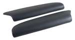 1-479890 Corvette Leather ArmRest Pads - Black 1997-1998-1999-2000-2001-2002-2003-2004