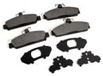 1-50881 Corvette Brake Pads. Front Axle Set - Professional Grade 1984-1985-1986-1987