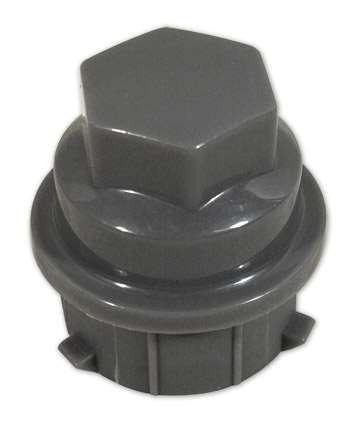 1-50935 Corvette Lugnut Cap - Gray - Replacement 2000-2001-2002-2003-2004