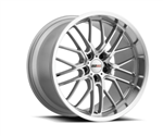 1-53081 Cray Wheels 1997-2019 Chevrolet Corvette Eagle Silver W/Mirror Cut Face/Lip