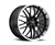 1-53082 Cray Wheels 2006-2019 Chevrolet Corvette Eagle Gloss Black W/Mirror Cut Lip