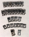 1-8147 74-82 Brake & Gas Line Clamp Set. 25 Piece