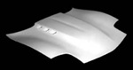 AHF735 97-04 Vented Cowl Induction Hood