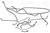 1-9881 70-73 Brake Line Set. Stainless Steel W/Power Brake