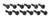 1-K1000 68-69 Taillight Lens Screws. 12 Piece Set