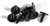 1-K1227 63-67 Weatherstrip Fastener Kit. Coupe Body Hinge Pillar - 8 Piece