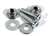 1-K1422 64-65 Coupe Side Vent Grille Screw & Nut Set.