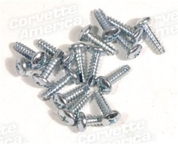 1-K1443 56-60 Fiberglass Trunk Panel Screws.