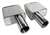 1-X2002 70-72 Exhaust Extensions. Stainless Steel