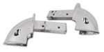 1-X2022 58-61 Armrest Chrome Ends.