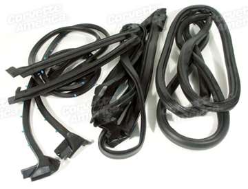1-X2284 84-89 Weatherstrip Kit. Coupe Body 7 Piece - Import