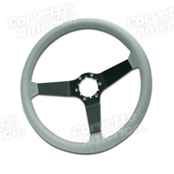 1-X23959 82 Reproduction Steering Wheel - Silvergreen