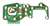1-X2417 78-82 Dash Cluster Printed Circuit