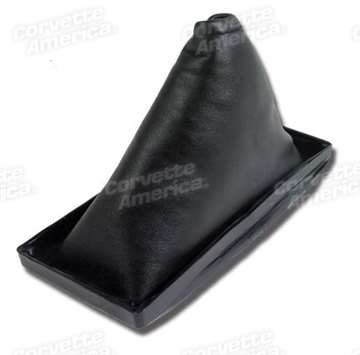 1-X2547 77-81 Shift Boot. Black