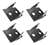 1-X2551 63-76 Transmission Tunnel/Floor Insulation Clip Set - 4 Pieces