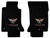 Lloyd's 1997-2004 Corvette Ultimats 2 Pc Mats - Double - Racing Logo Options