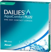 Dailies Aquacomfort Plus Toric Contact Lenses 90pk