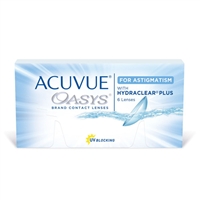 Oasys For Astigmatism Contact Lenses Acuvue 6 Pk