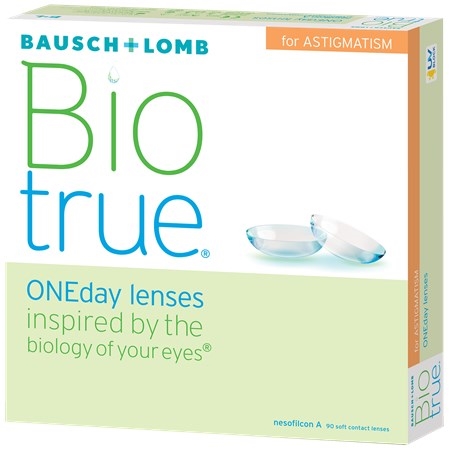 Bausch and Lomb  BioTrue ONEday for Astigmatism 90 pack