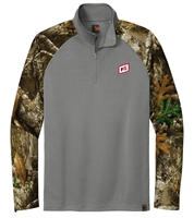 RUSSELL OUTDOORSâ„¢ REALTREEÂ® COLORBLOCK PERFORMANCE 1/4-ZIP