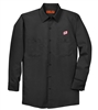 RED CAPÂ® MENâ€™S LONG SLEEVE TWILL WORK SHIRT