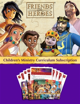 Friends and Heroes Series Children's Ministry Curriculum Subscription