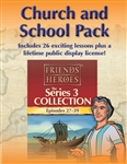 Friends and Heroes DVD Series 3 Church and School Pack Multi-Language