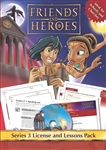 Friends and Heroes License and Lessons Pack Series 3