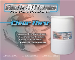 Clear Thru "Blue" - 55 Gallons