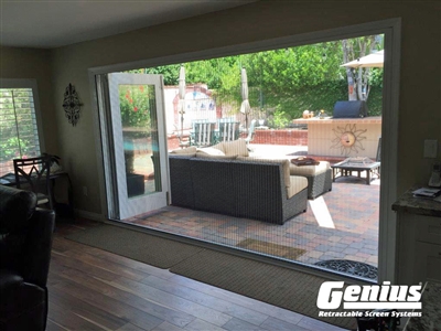 Genius ZIGZAG Pleated Retractable Screen