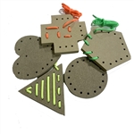 Lacing Shapes Activity Boards |  Set of 5