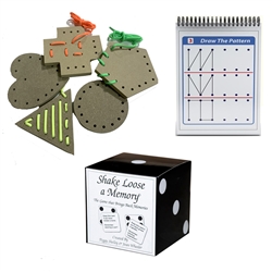 Lacing Activities for Dementia Shake Loose A Memory Game Draw The Pattern
