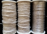 490-015: No. 1-1/2 Twist - Silver Plated - Per yard