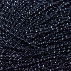 Dark Blue Coloured Wire Check No 6 - Per 18" cut