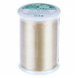 Clover 100% Silk Thread - Gold - Size 50