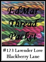 Lavender Love - Edmar Threads Packet #123