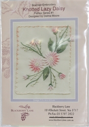 Knotted Lazy Daisy - Blackberry Lane - Petite Series #1