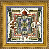 The Tuscany Town Mandala