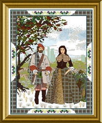 The Scottish Lovers Tapestry A