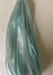 Dinky Dyes Silk Ribbon - Aquamarine