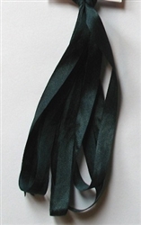 Dinky Dyes Silk Ribbon - Emerald