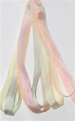 Dinky Dyes Silk Ribbon - Peach Melba