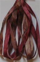 Dinky Dyes Silk Ribbon - Cherry Ripe