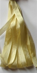 Dinky Dyes Silk Ribbon - Egg Custard