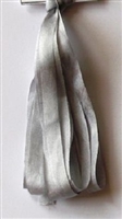Dinky Dyes Silk Ribbon - Silver