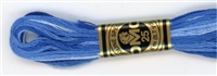 DMC Floss - Color 121, Variegated Delft Blue