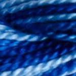 Color 121, Variegated Delft Blue Sizes 3-12
