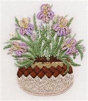Irises in Pottery - Edmar kit #1422