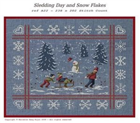 Filigram - Sledding Day and Snowflakes