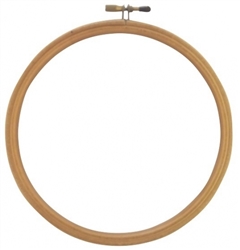 Frank A Edmunds 7" SUPERIOR QUALITY, Rounded Edge Wood Hoops 